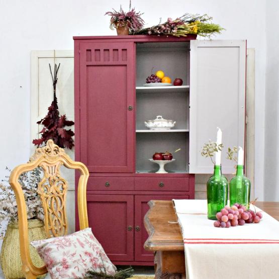 Armario vitrina rústico chic | Bohemian and chic